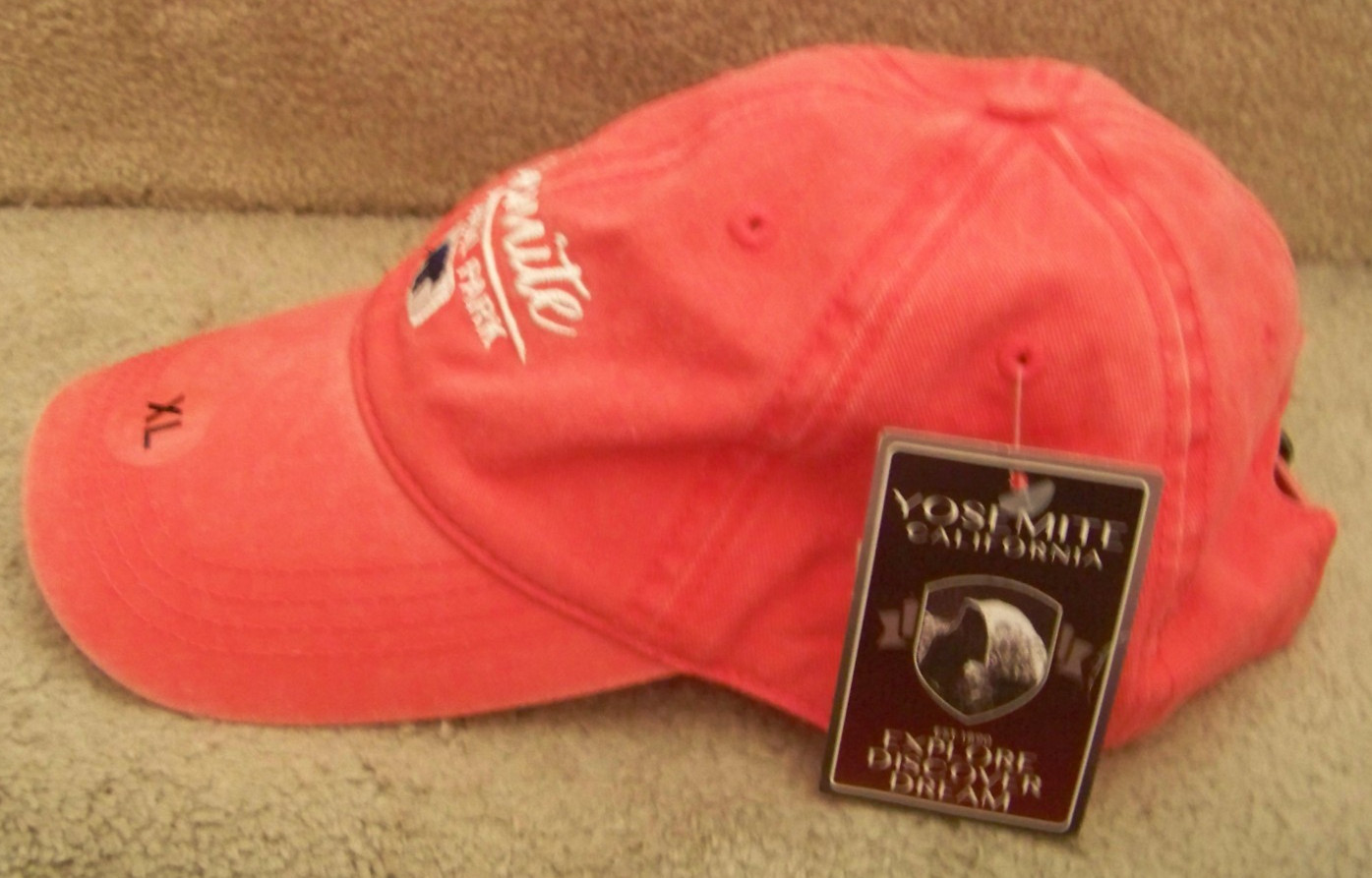Yosemite National Park hat cap adjustable strap adult FREE S&H c46947