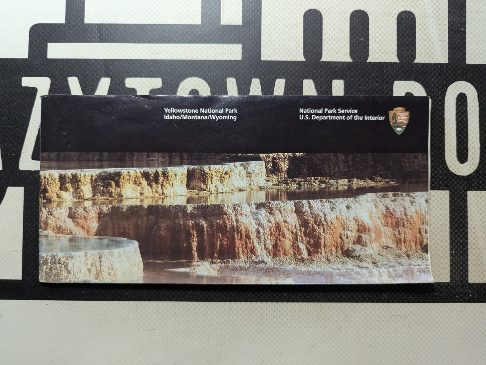 Yellowstone Map by National Park Service 2016 Idaho/Montana/Wyoming Dept Interio