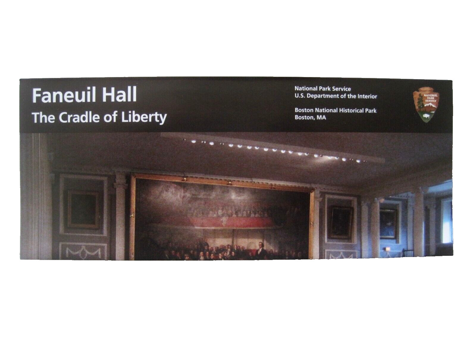 Faneuil Hall National Historical Park National Park Service Unigrid Brochure Map