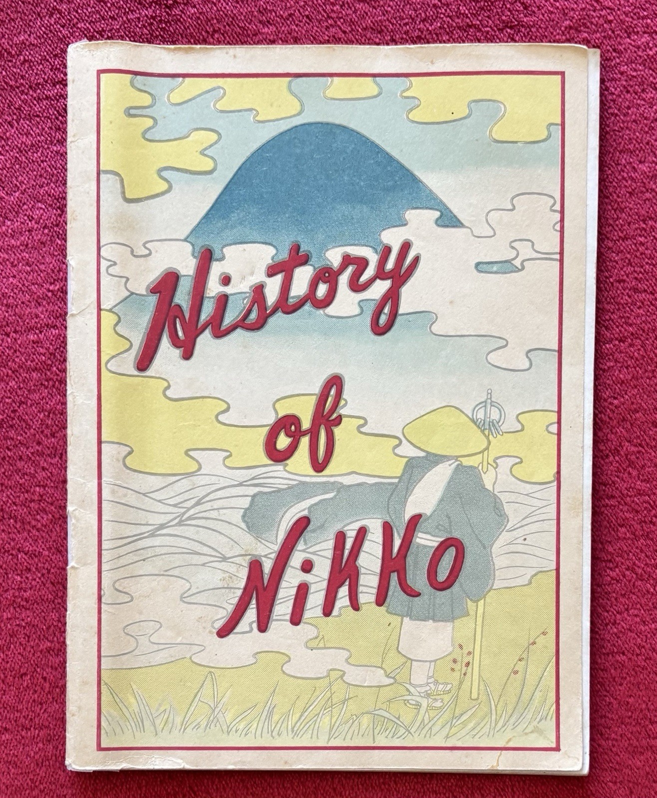 1951 HISTORY OF NIKKO JAPAN – NATIONAL PARK MAP & MAMPEI HOTEL MENU – KARUIZAWA