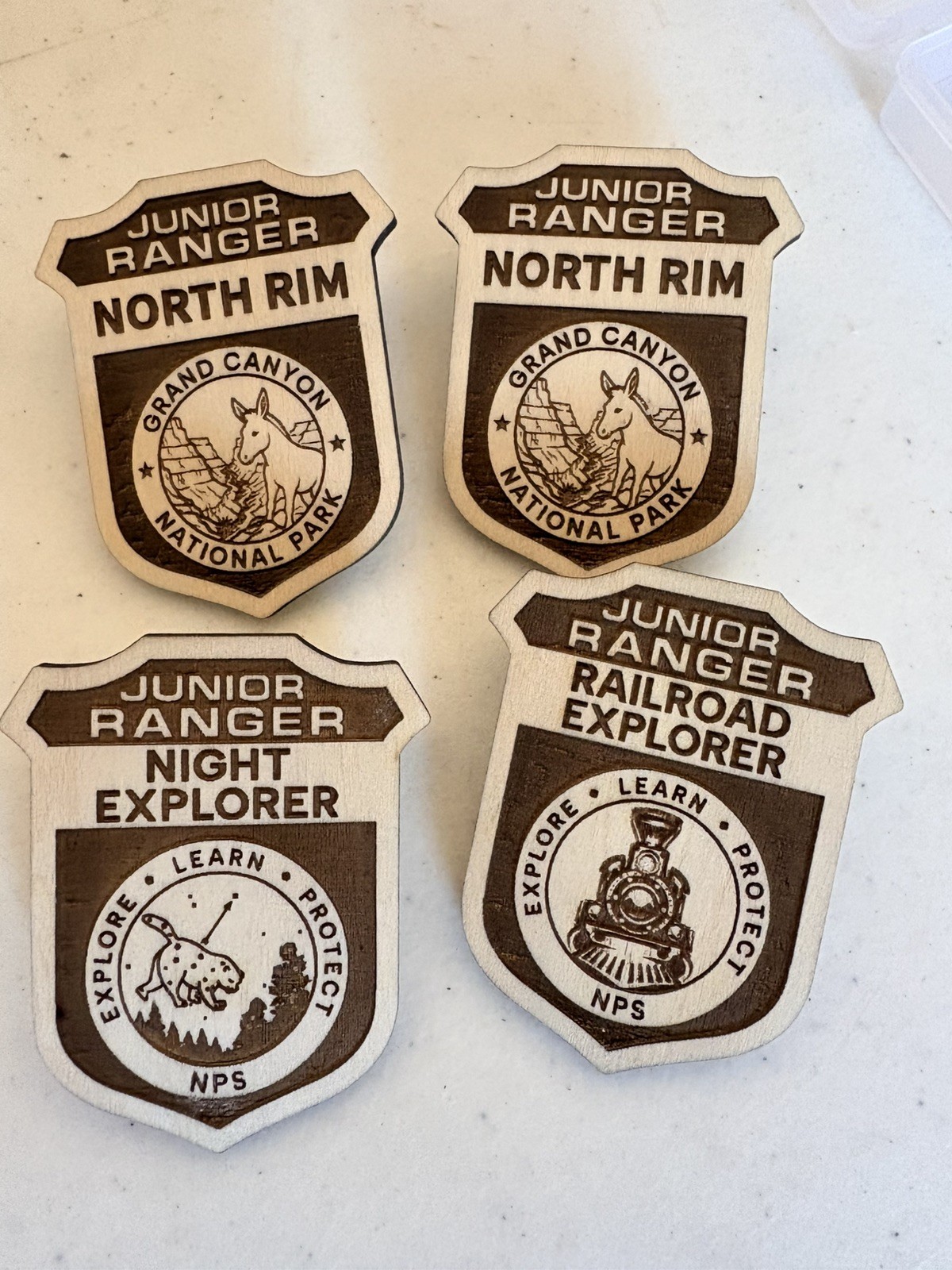 All National Park Service Junior Ranger Badges – Sold Individually