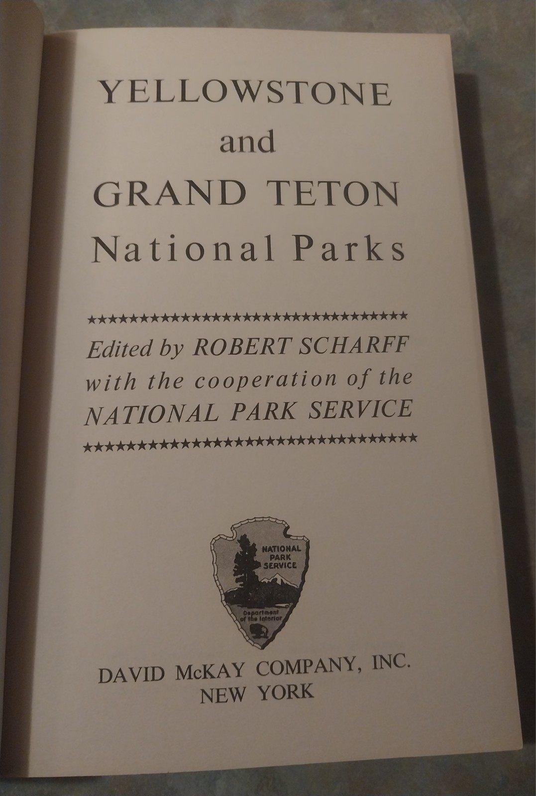 Yellowstone And Grand Teton National Parks 1967