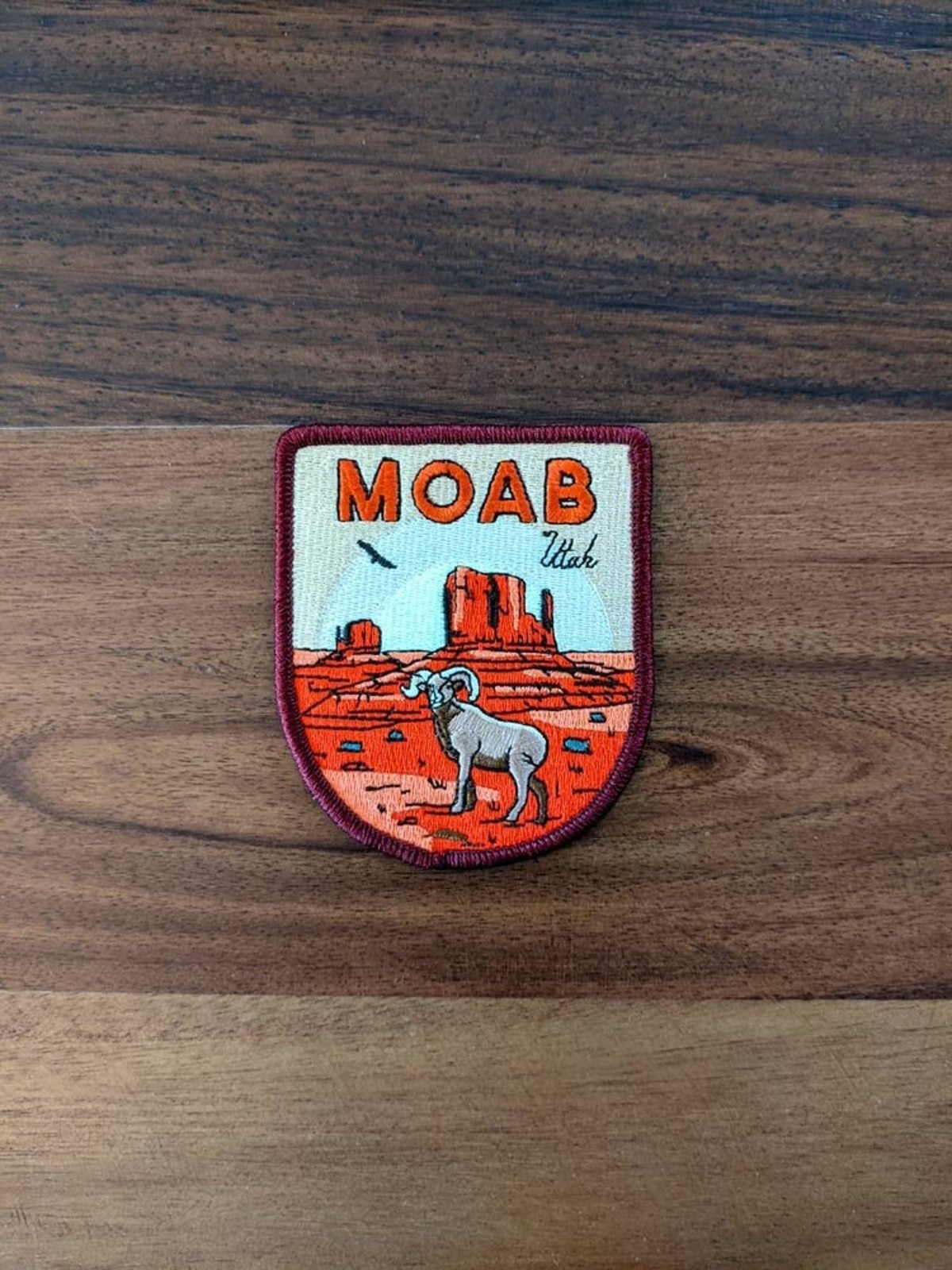 Moab National Park Patch Iron-On Applique Souvenir Gift