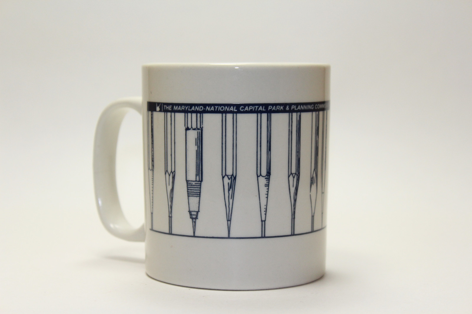 National Park Capital Park & Planning Commission Pencil Design Coffee Mug MD