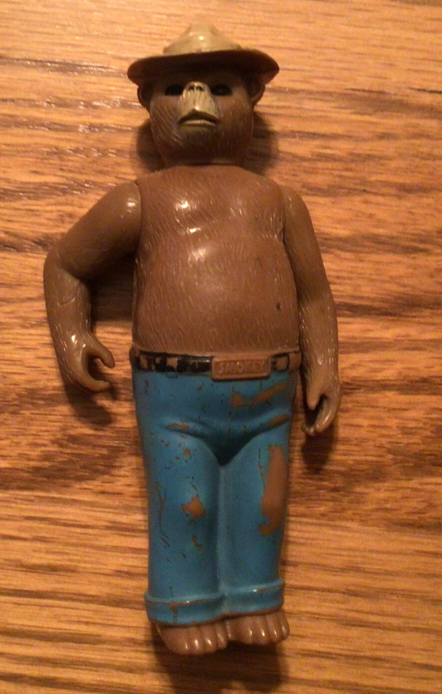Vintage Tonka Smokey Bear Figure Jointed Arms