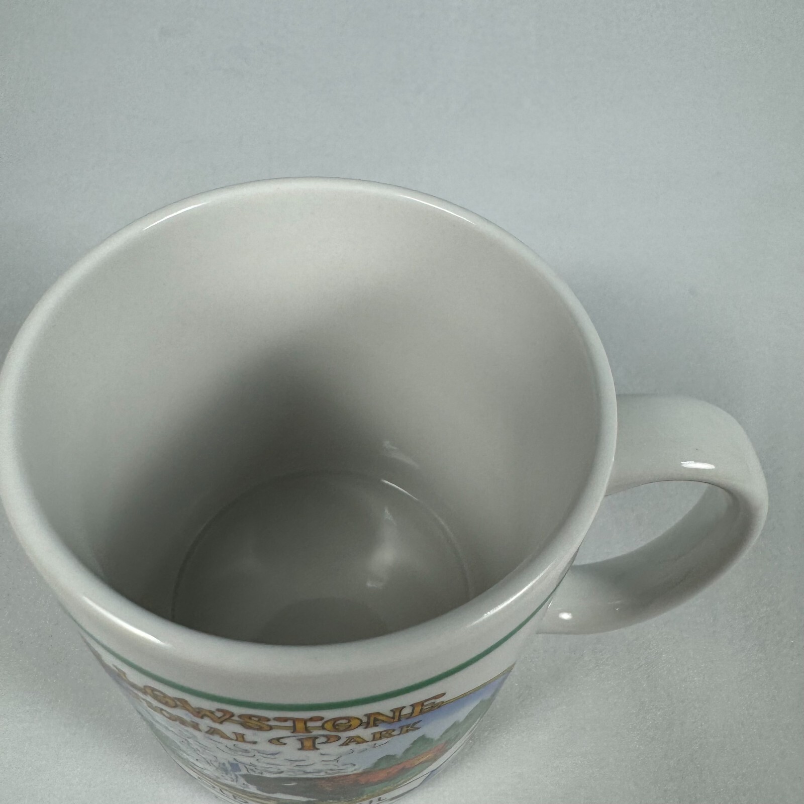 Yellowstone National Park Coffee Mug Old Faithful Lower Falls Buffalo Moose 8 oz