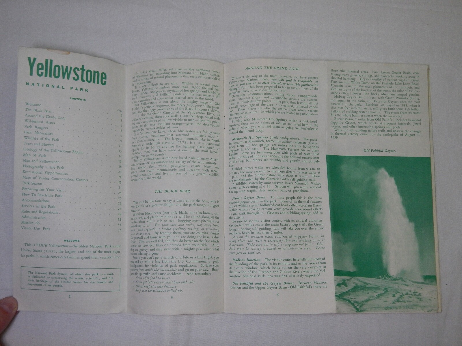 Vintage Yellowstone Maps, Brochures, Guides, Postcard, Reward Notice