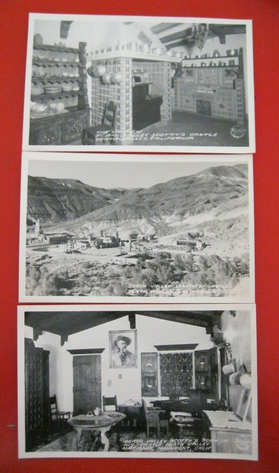 VTG DEATH VALLY CALIFORNIA SOUVENIR PICTURE POSTCARDS~12~1950’S