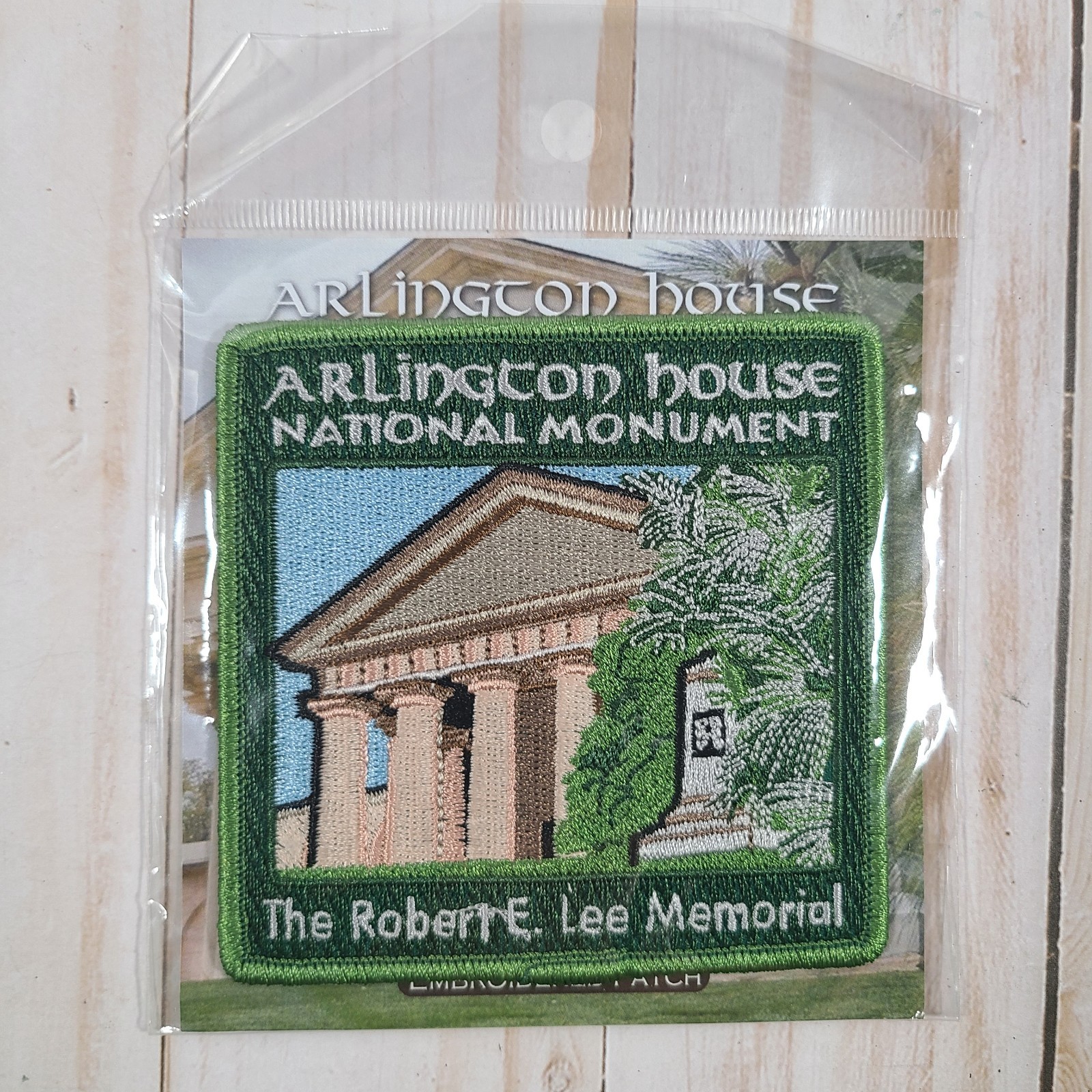 Washington DC Historical Landmarks Patches Lot of 3 Arlington Lincoln Jefferson