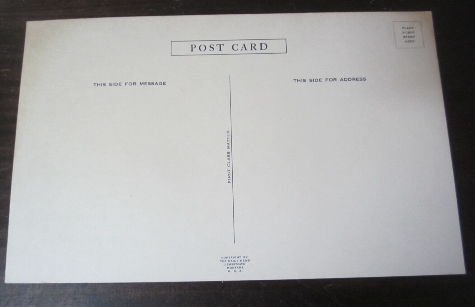 Old Vintage 1940’s – Our TRIP Thru – GLACIER NATIONAL PARK – Giant Postcard