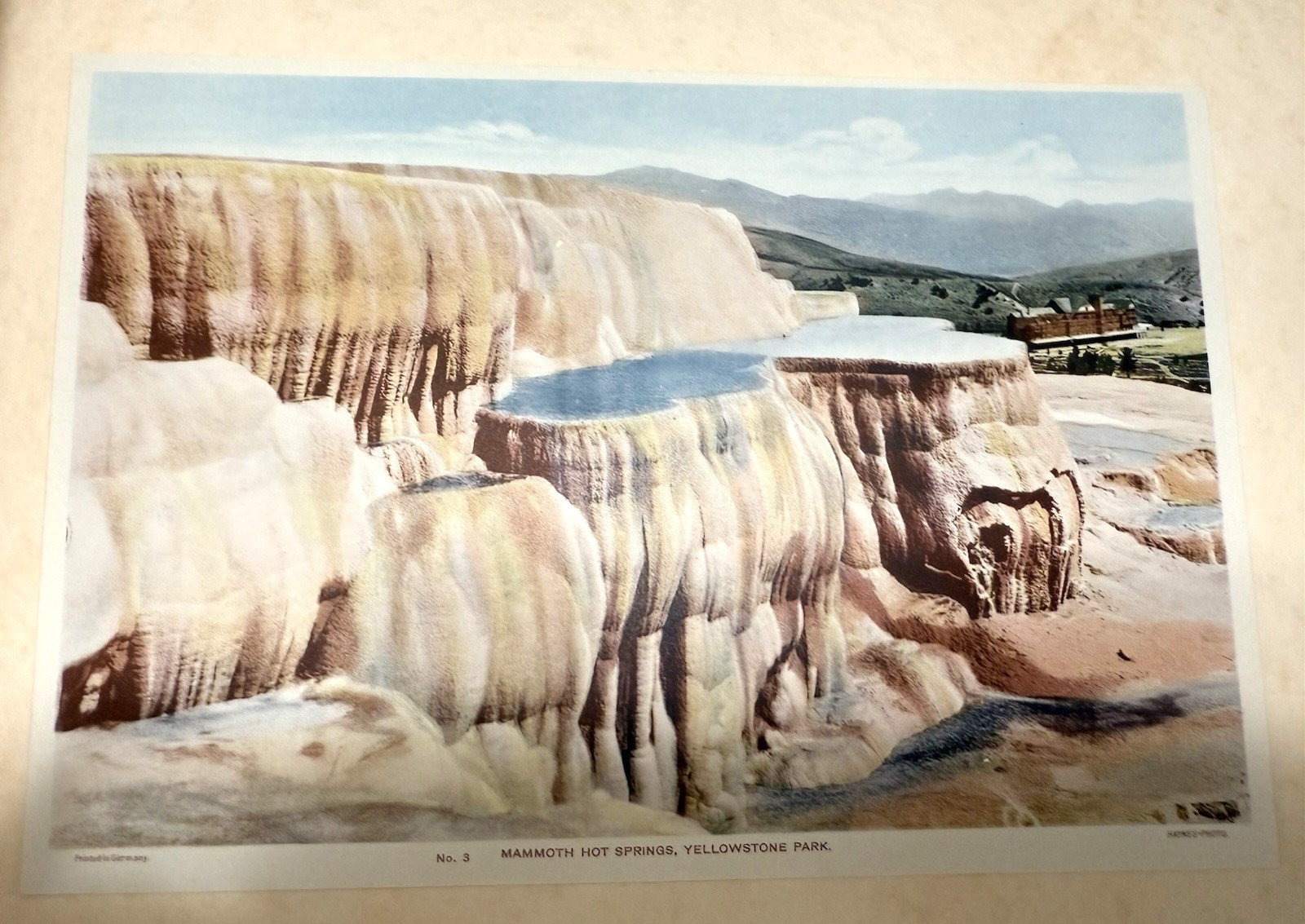 F. Jay Haynes Yellowstone Park 20 Color Photo-Gravure Prints Album 1900’s READ
