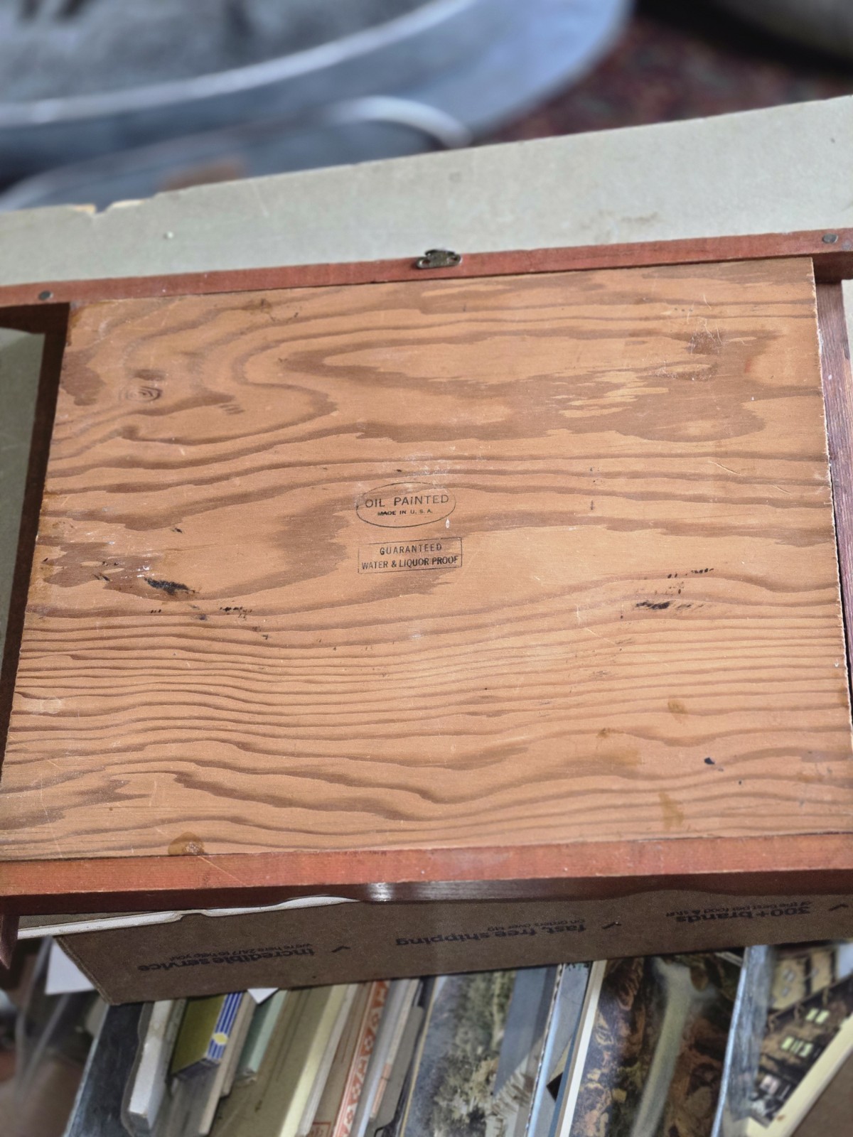Vintage Yellowstone National Park Wood Souvenir Serving Tray/Wall Hanging 14×12