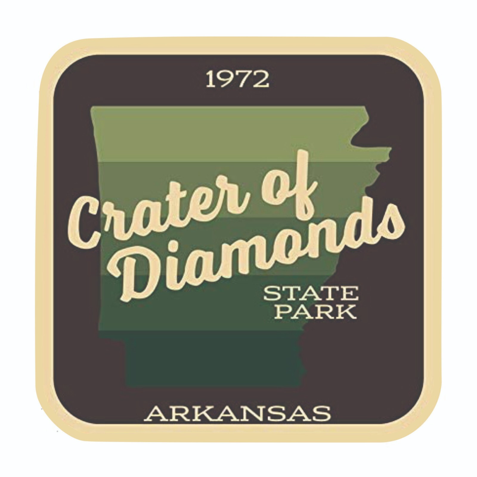 Crater Of Diamonds State Park Arkansas Sticker Decal Bumper Sticker