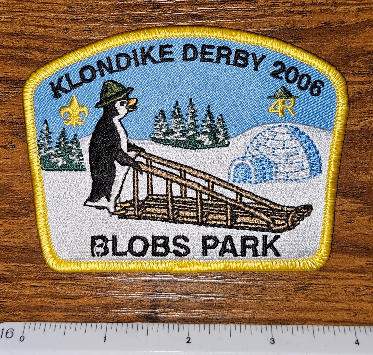 Baltimore Area Council 4 Rivers District Blobs Park Klondike Derby 2006 Patch