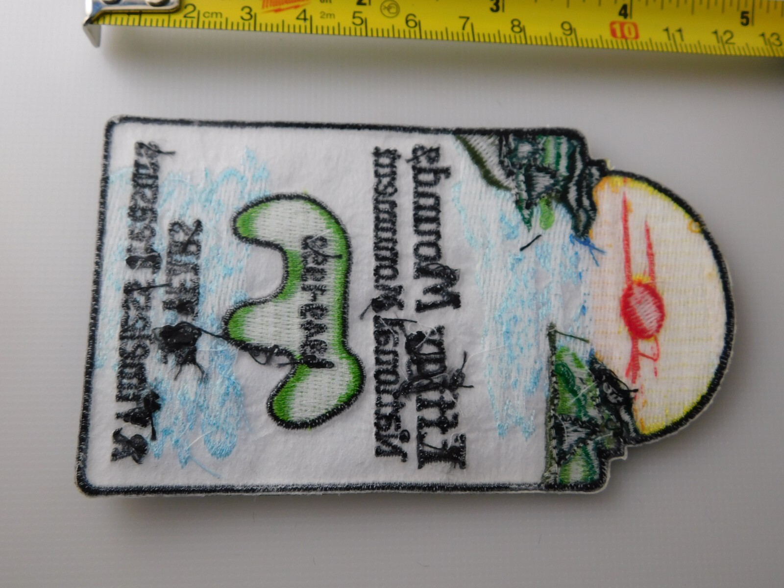 EFFIGY MOUNDS NATIONAL MONUMENT EST 1949 VINTAGE PATCH HAT BADGE SOUVENIR USA
