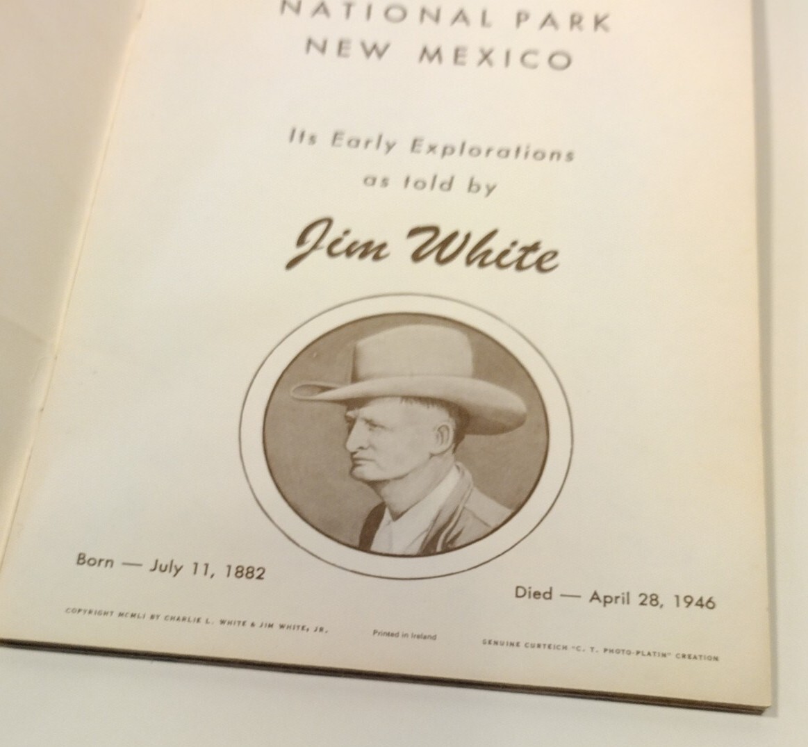 Carlsbad Caverns 1951 New Mexico Early Explorations Jim White