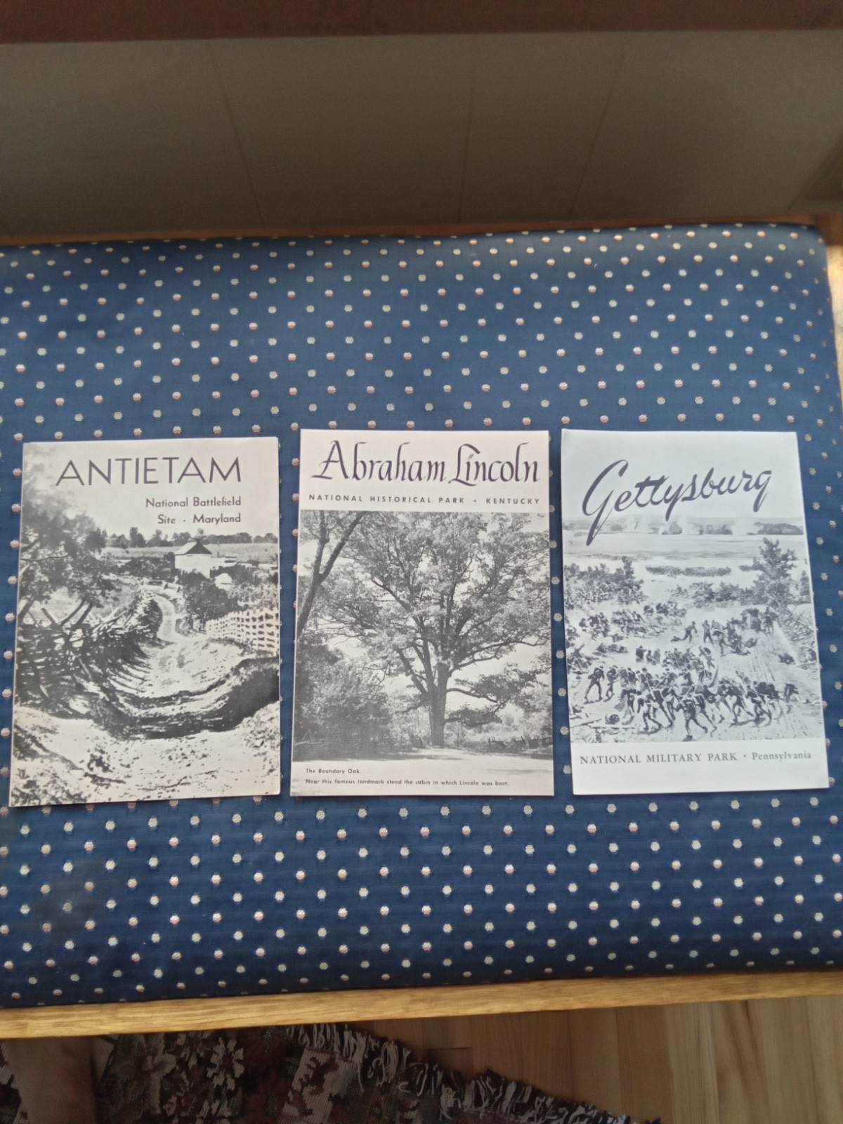 1950s National Park Service Brochures; battlefields, parks; excellent condition