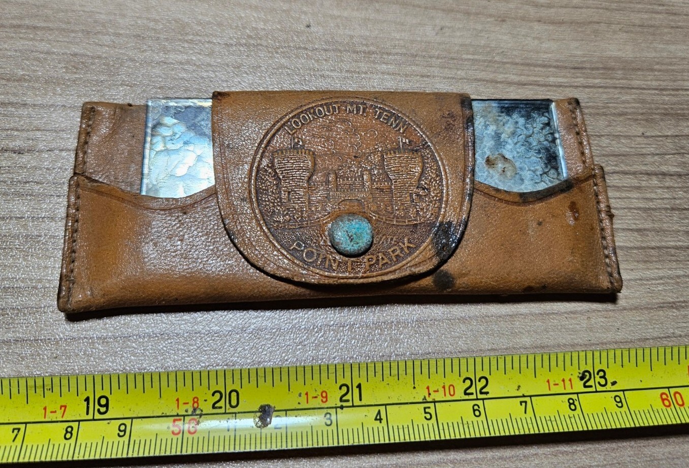 Vintage Lookout MT. Tennessee Point Park Pocket Signal Mirror