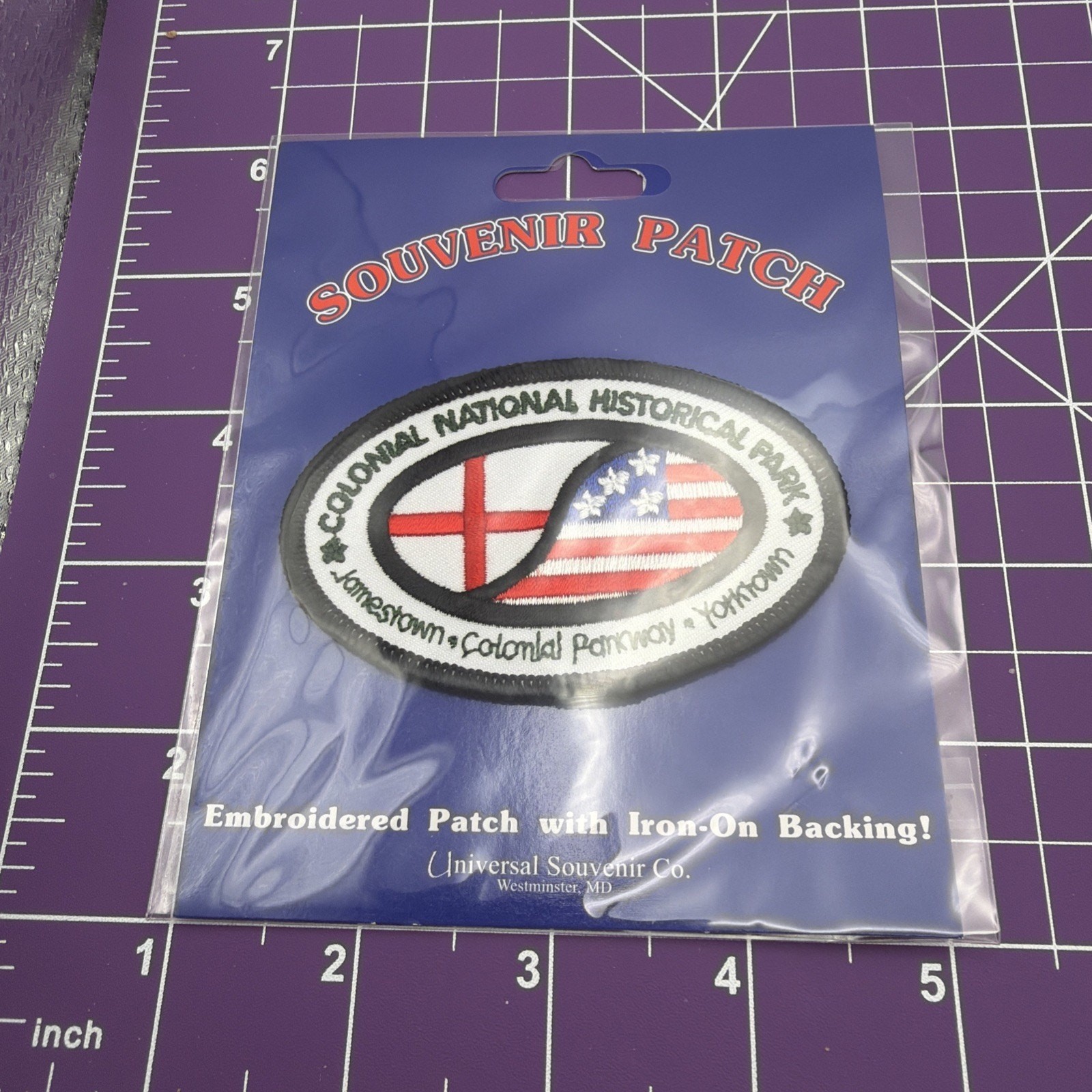 Colonial National Historical Park Embroidered Patch~Jamestown, Yorktown…