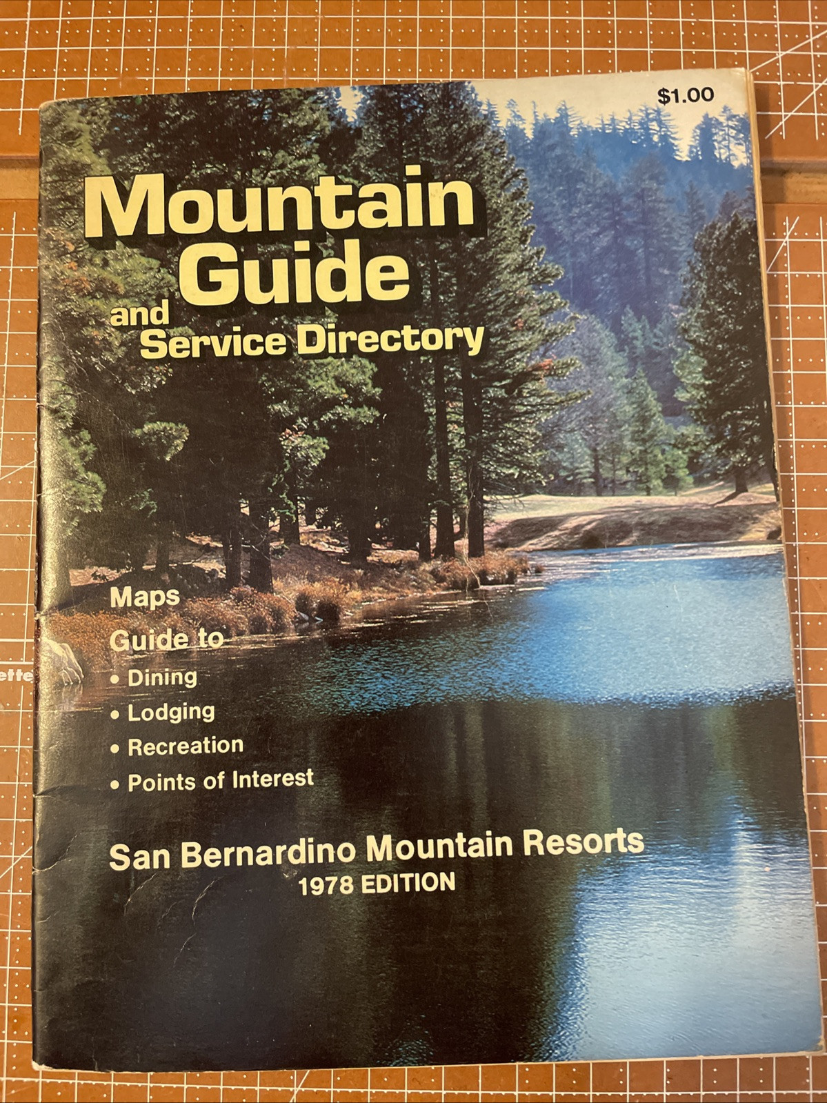 san bernadino mountain resorts 1978 mountain guide and service directory