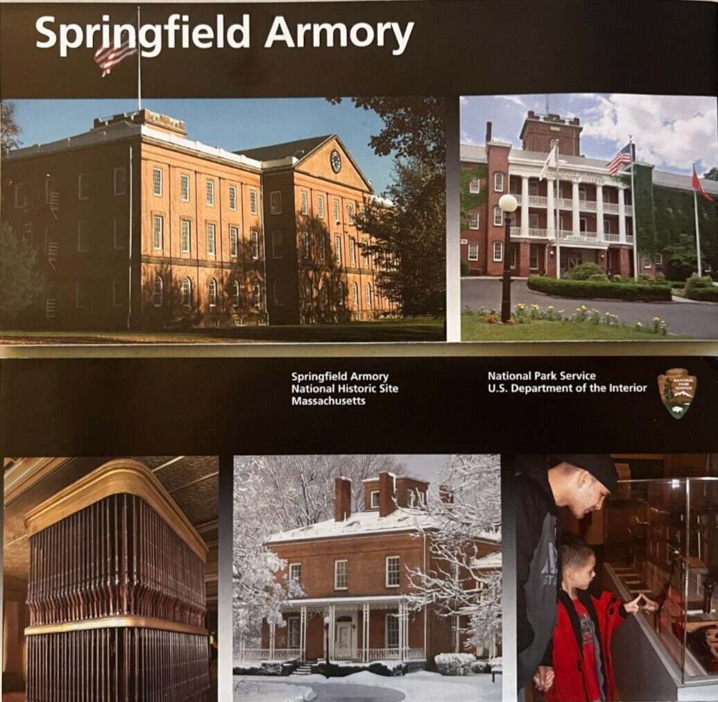 2026 SPRINGFIELD ARMORY NHS – MA NATIONAL PARK SERVICE UNIGRID BROCHURE/MAP