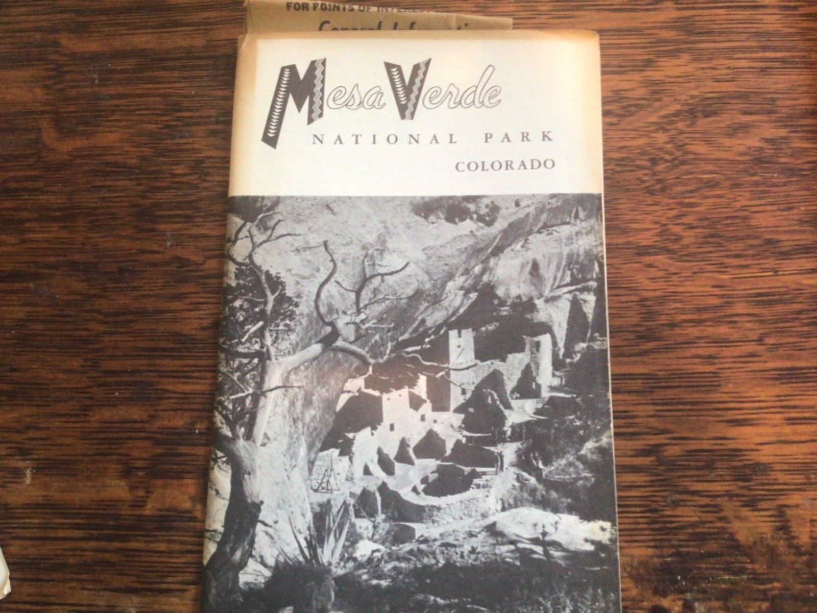 Mesa Verde National Park Colorado Ephemera Collection 1962-1974 Visits 10 Pieces