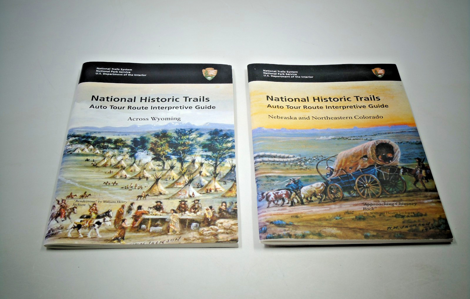 Lot of 2 National Historic Trails Guide by National Trails System Paperback