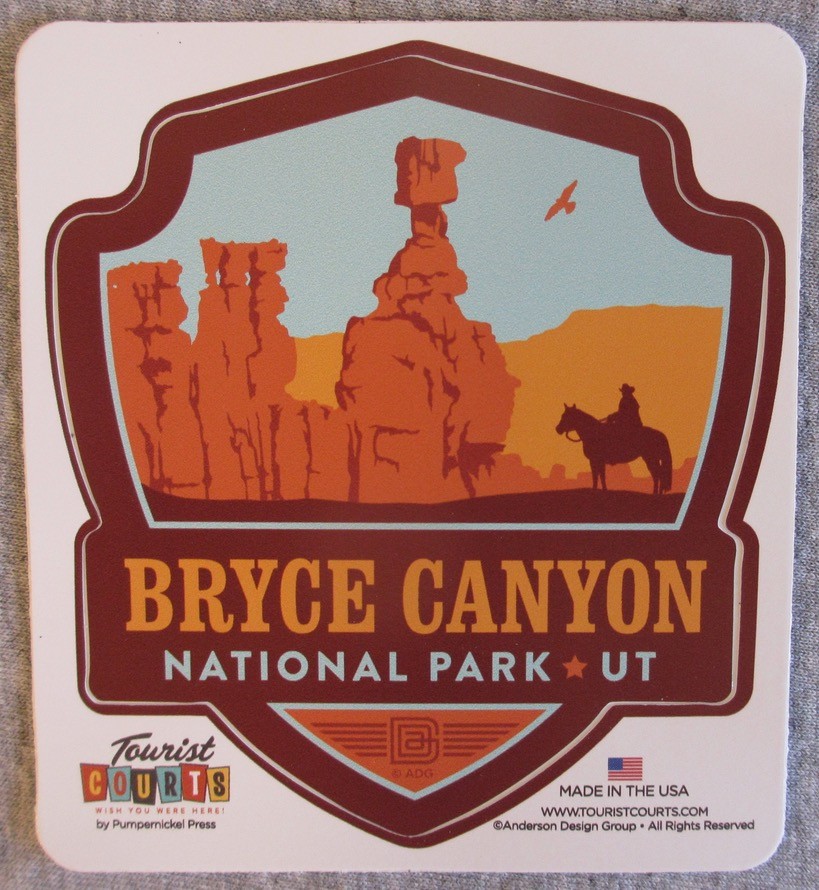 Bryce Canyon National Park Vinyl Sticker New