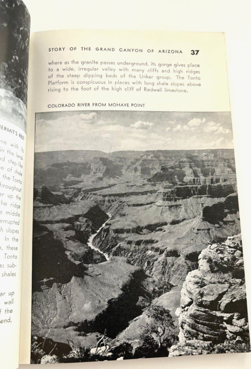 1956 Paperback Book “Story of the Grand Canyon” by U.S. Geological Survey *