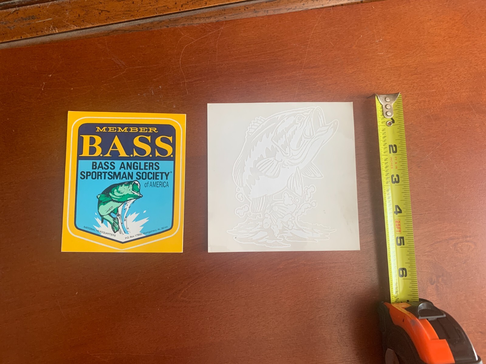 VTG 8 pc lot, NEW National Parks & Conservation, B.A.S.S Anglers, stickers decal