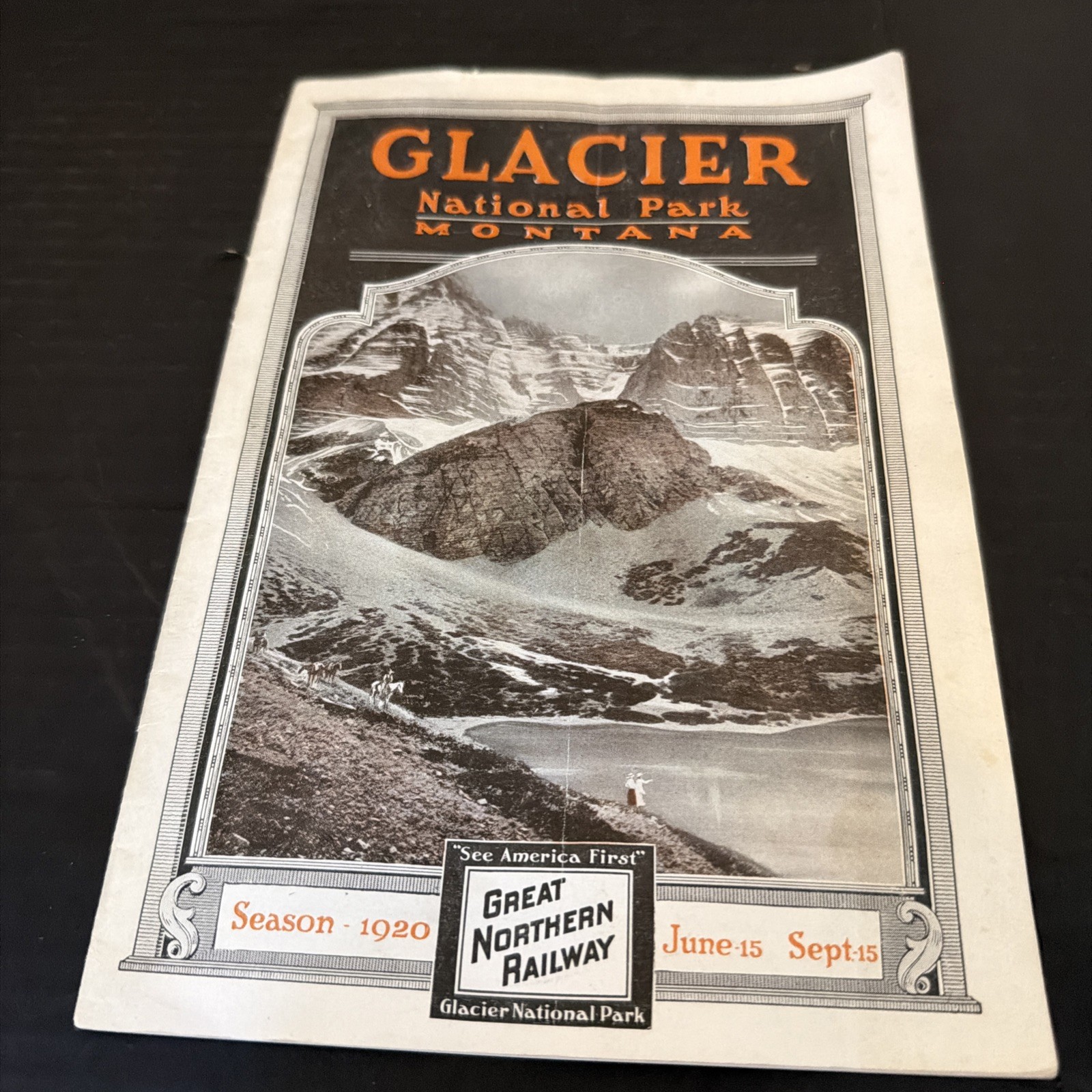 1920 Glacier National Park season Brochure