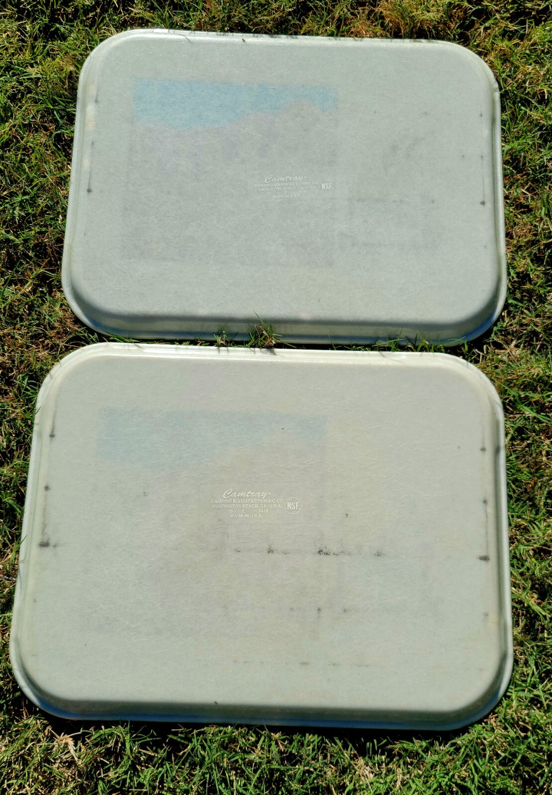 2 Rare Vintage Mount Mt RUSHMORE Cafeteria Trays Retired National Monument Cafe