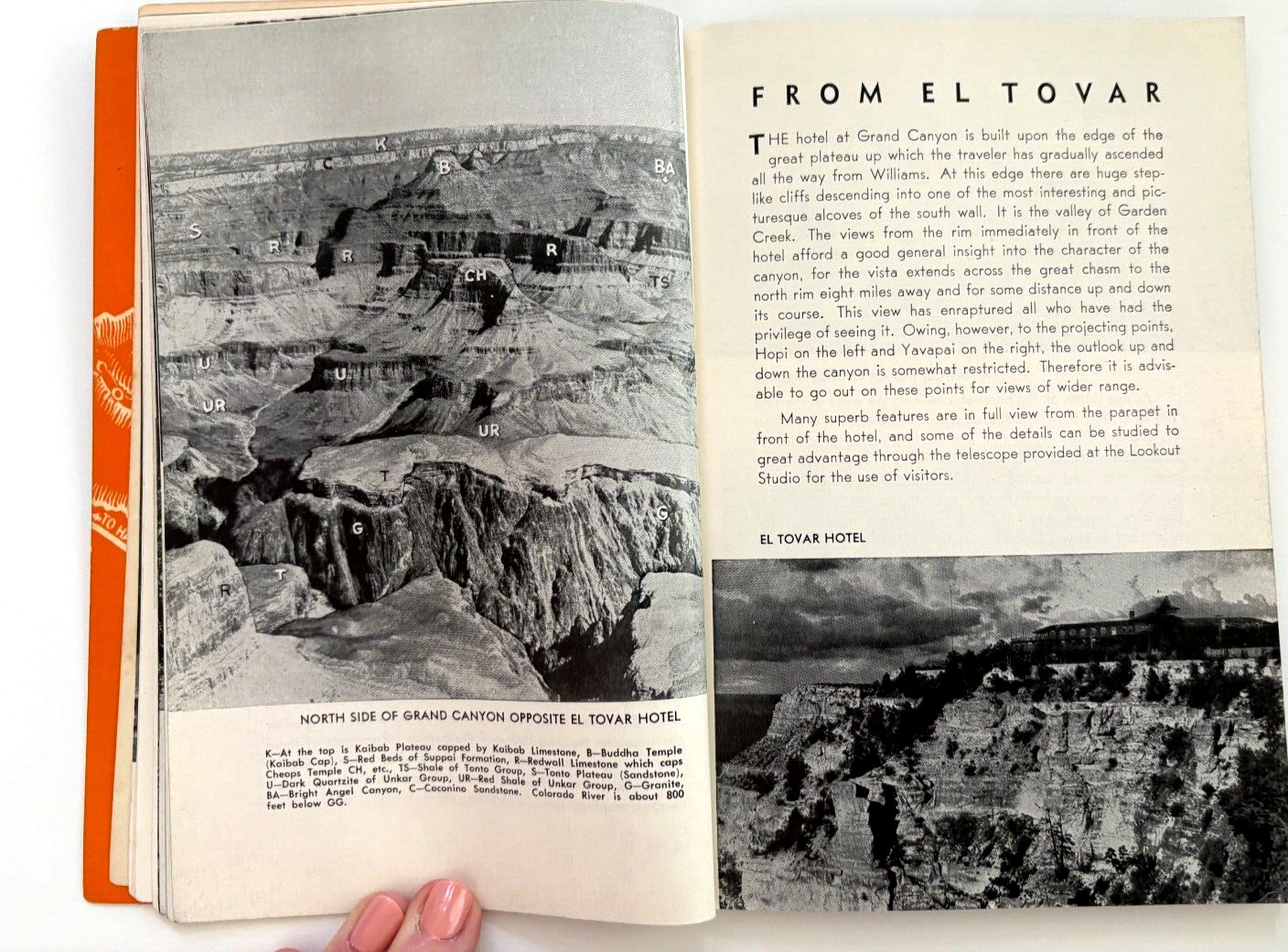 1956 Paperback Book “Story of the Grand Canyon” by U.S. Geological Survey *