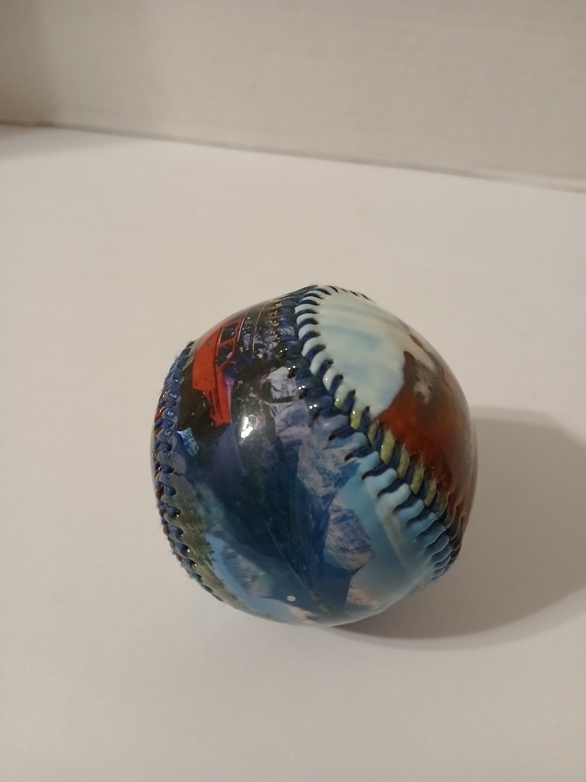 Glacier National Park Gloss Souvenir Promotional Baseball ball