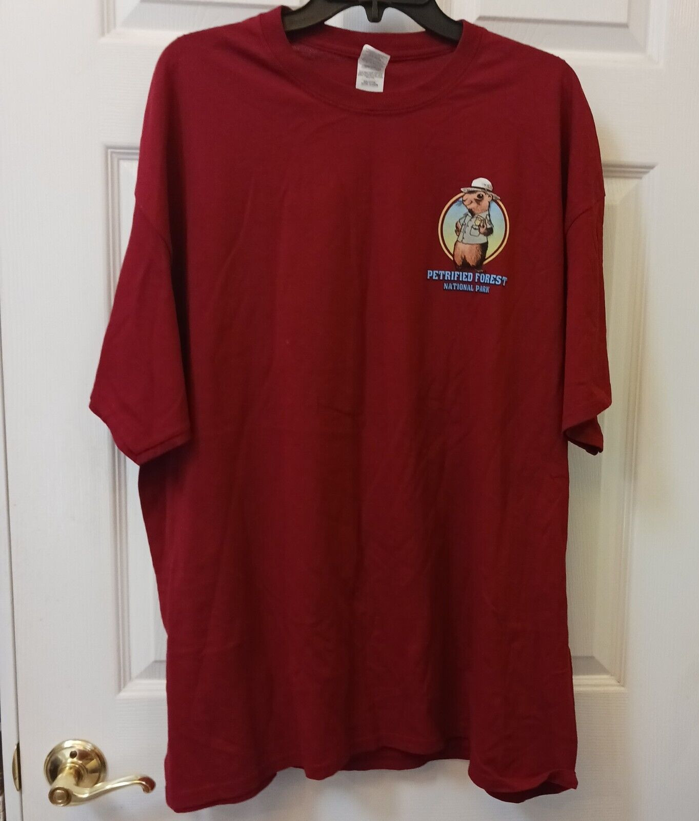 Petrified Forest T-Shirt Unisex Sz 2XL Red We Are All Rangers Here…Gildan #B1