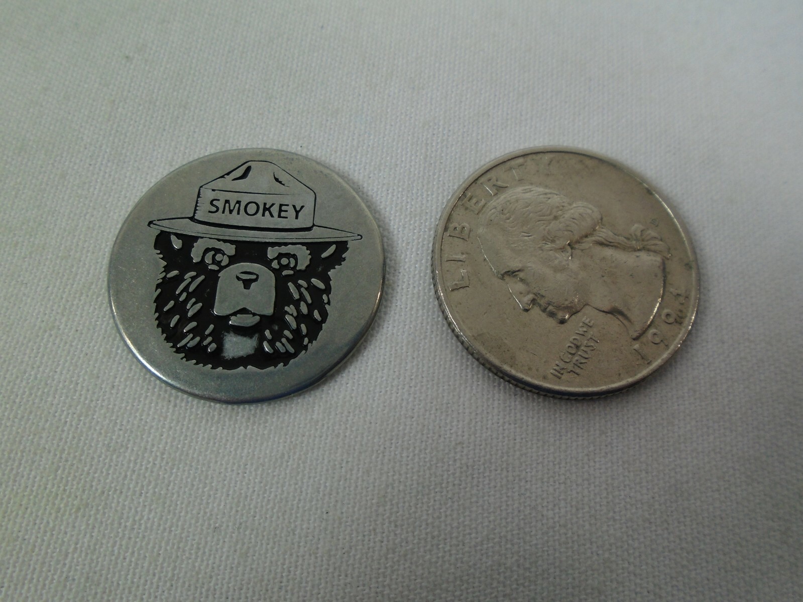 Smokey Bear Collector Token Great Smoky Mountains National Park Souvenir Coin