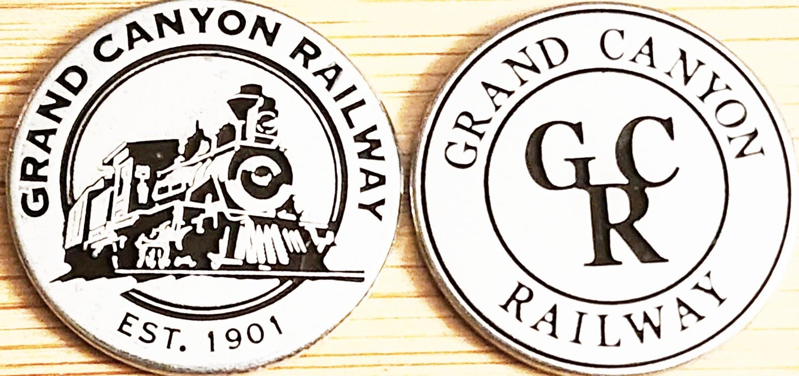 GRAND CANYON RAILWAY – NATION PARK TYPE TOKEN – ARIZONA