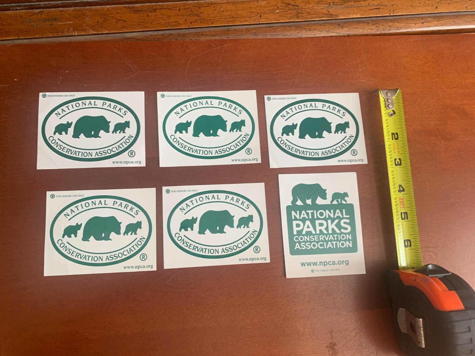 VTG 8 pc lot, NEW National Parks & Conservation, B.A.S.S Anglers, stickers decal