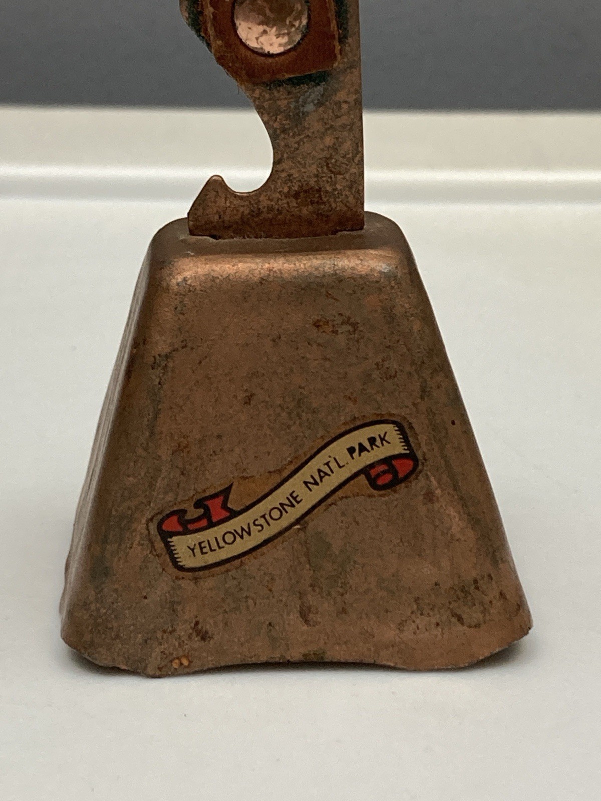 Vintage Yellowstone National Park Souvenir Bell & Bottle Opener