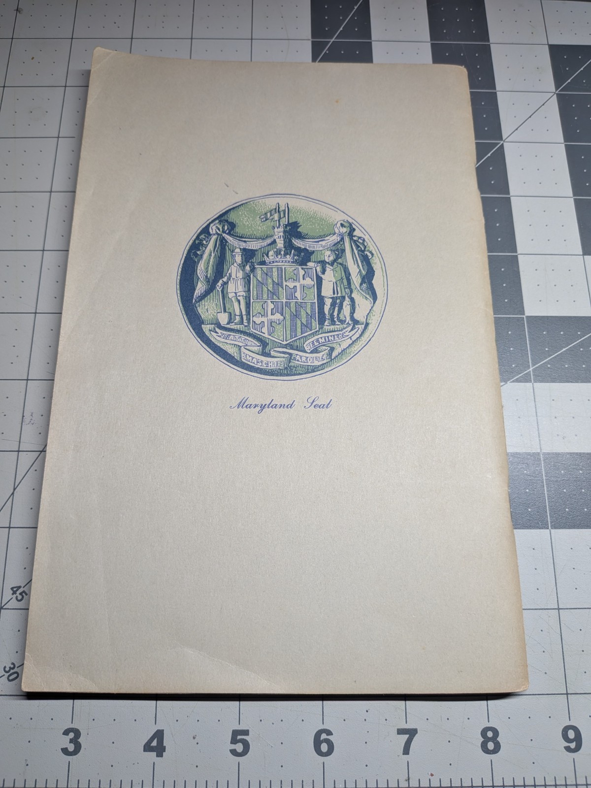 Antietam History Booklet 1961 National Park Service