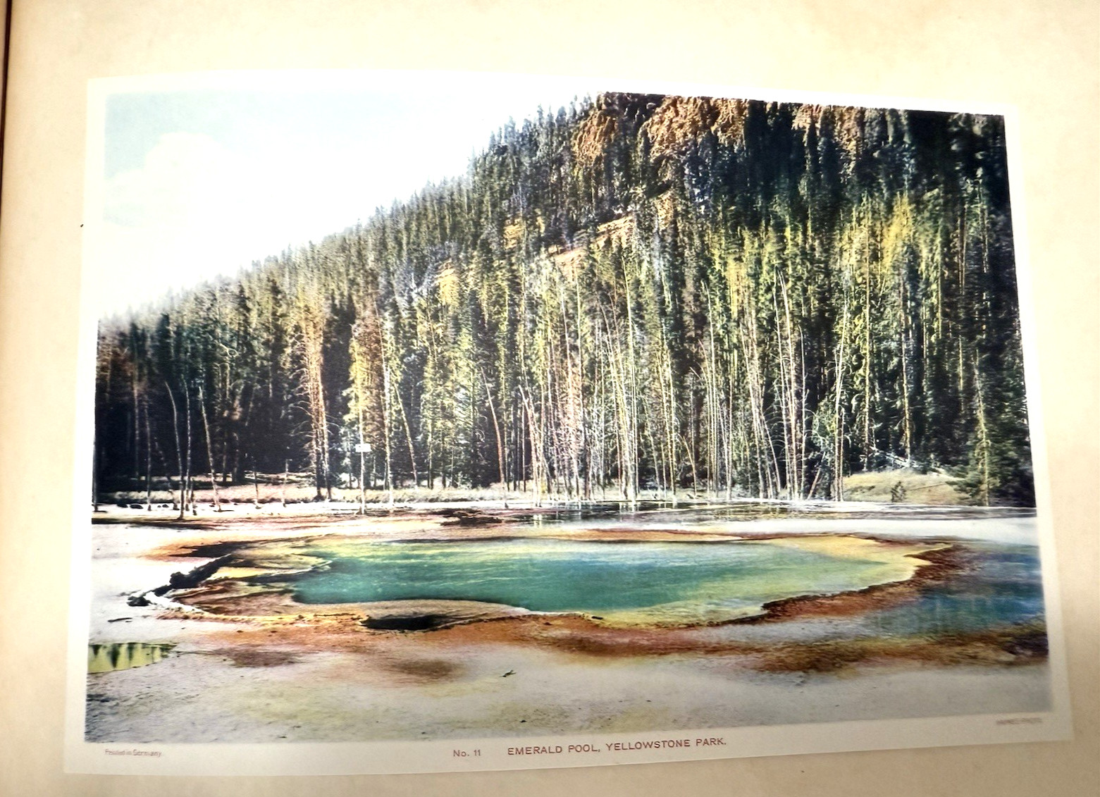 F. Jay Haynes Yellowstone Park 20 Color Photo-Gravure Prints Album 1900’s READ