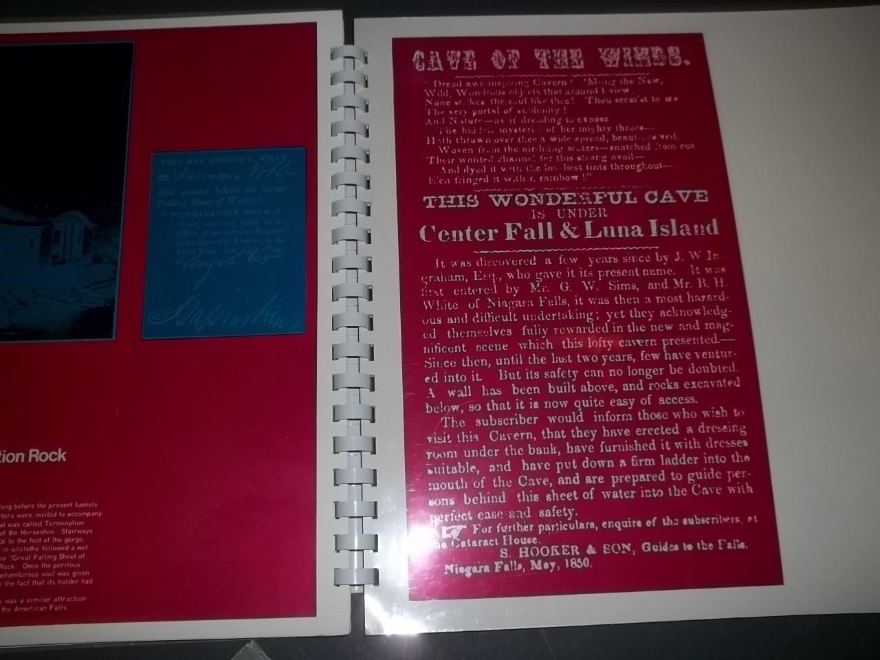 RARE NIAGARA FALLS 15 Page Book Map Park Commision Photo Plate Complilation