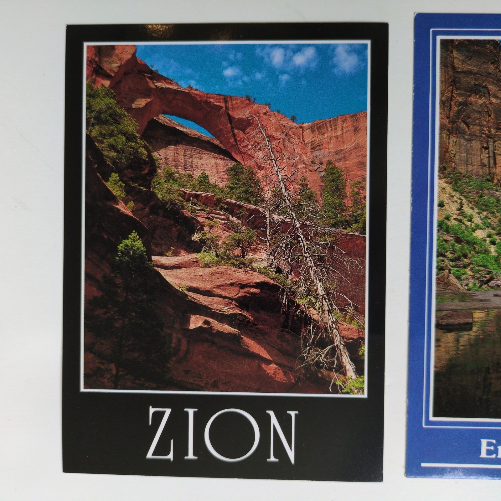 Vtg 80s Zion National Park Postcards Nature Mountains Set of 6 National Parks