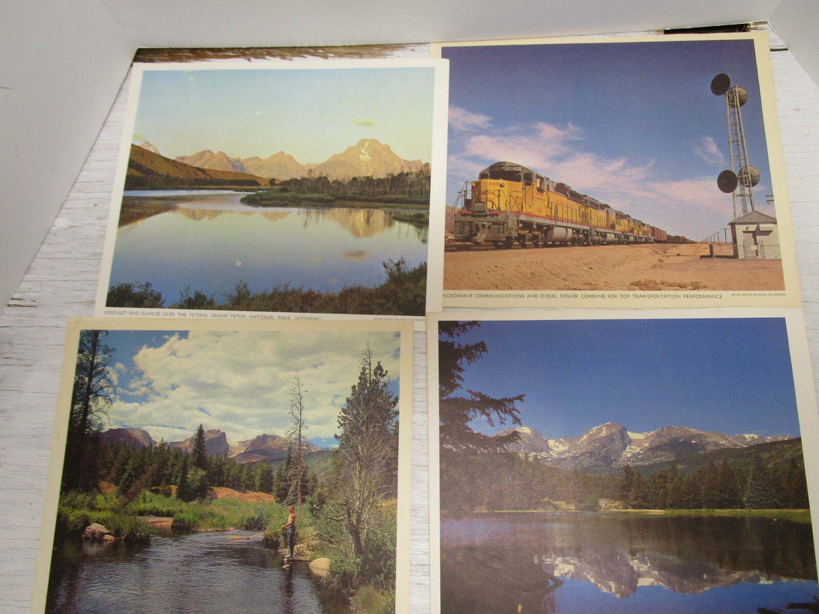 10 Vintage National Parks Scenic pictures by Union Pacific Railroad Colorphoto