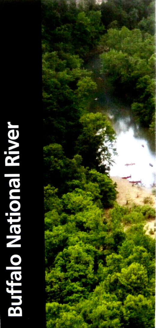 Buffalo National River Arkansas National Park Service Unigrid Brochure Map