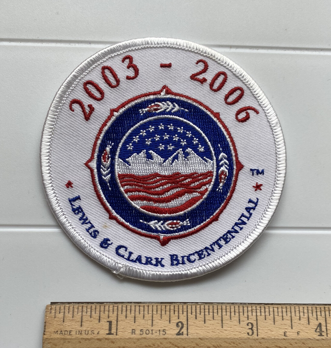 Lewis & Clark Bicentennial 2003-2006 Souvenir 3.5” Round Embroidered Patch
