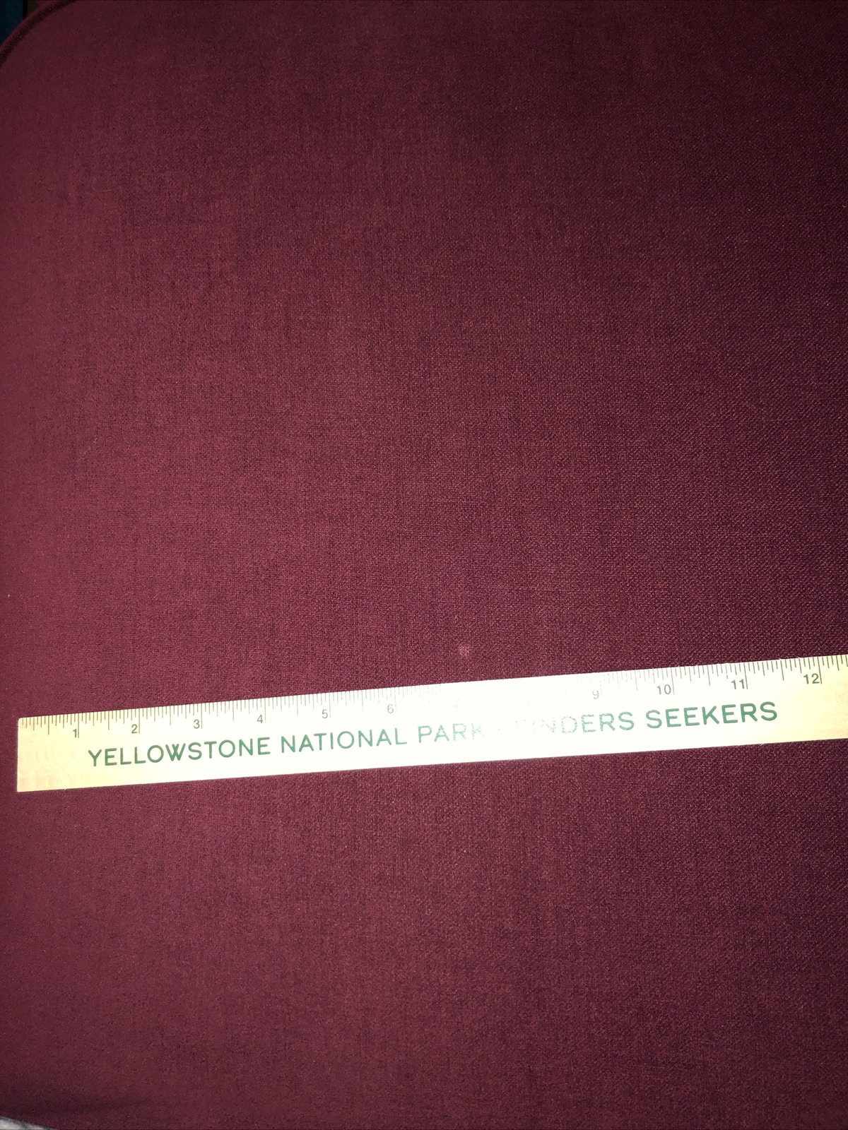 Yellowstone National Park-Finders Seekers Wooden Ruler-New, Out Of The Bag