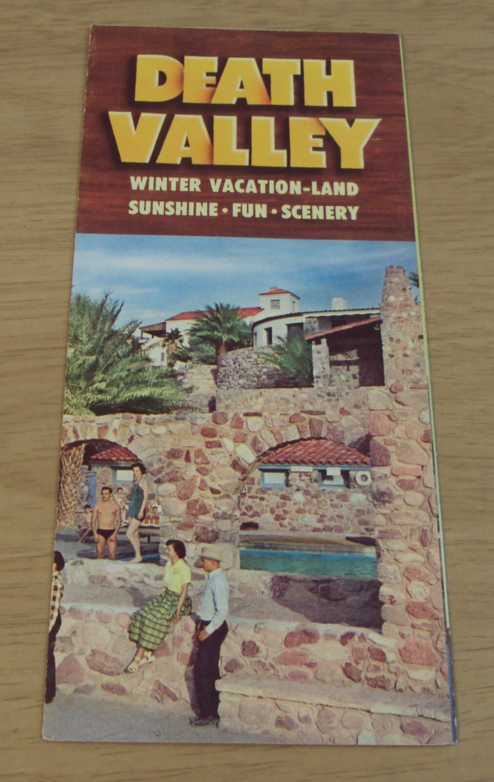 VTG 1951 ‘TRAVEL Brochure’~”DEATH VALLEY” National Park~CALIFORNIA~