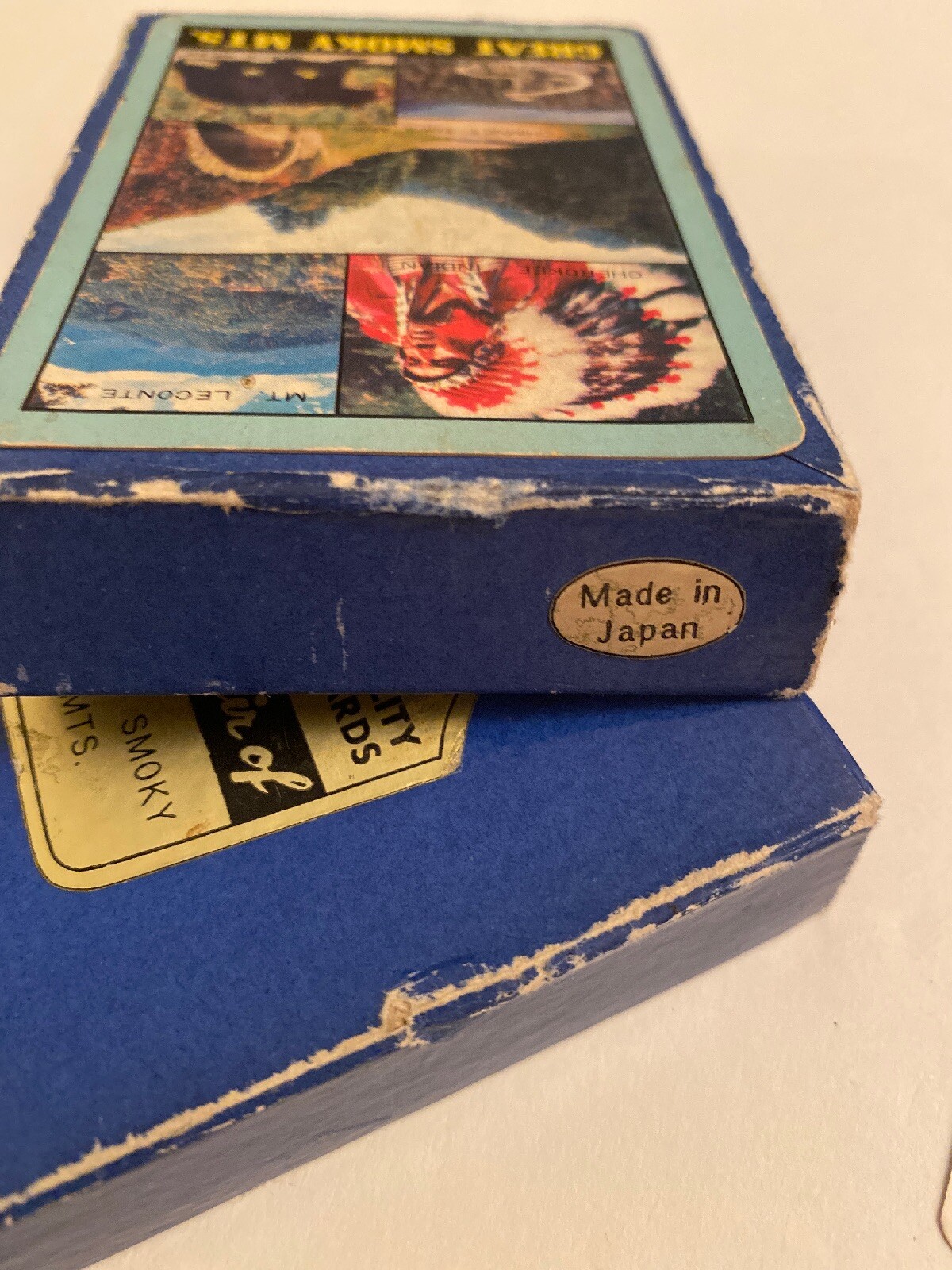 Vintage Great Smoky Mountains Playing Card Deck New World Playing Cards