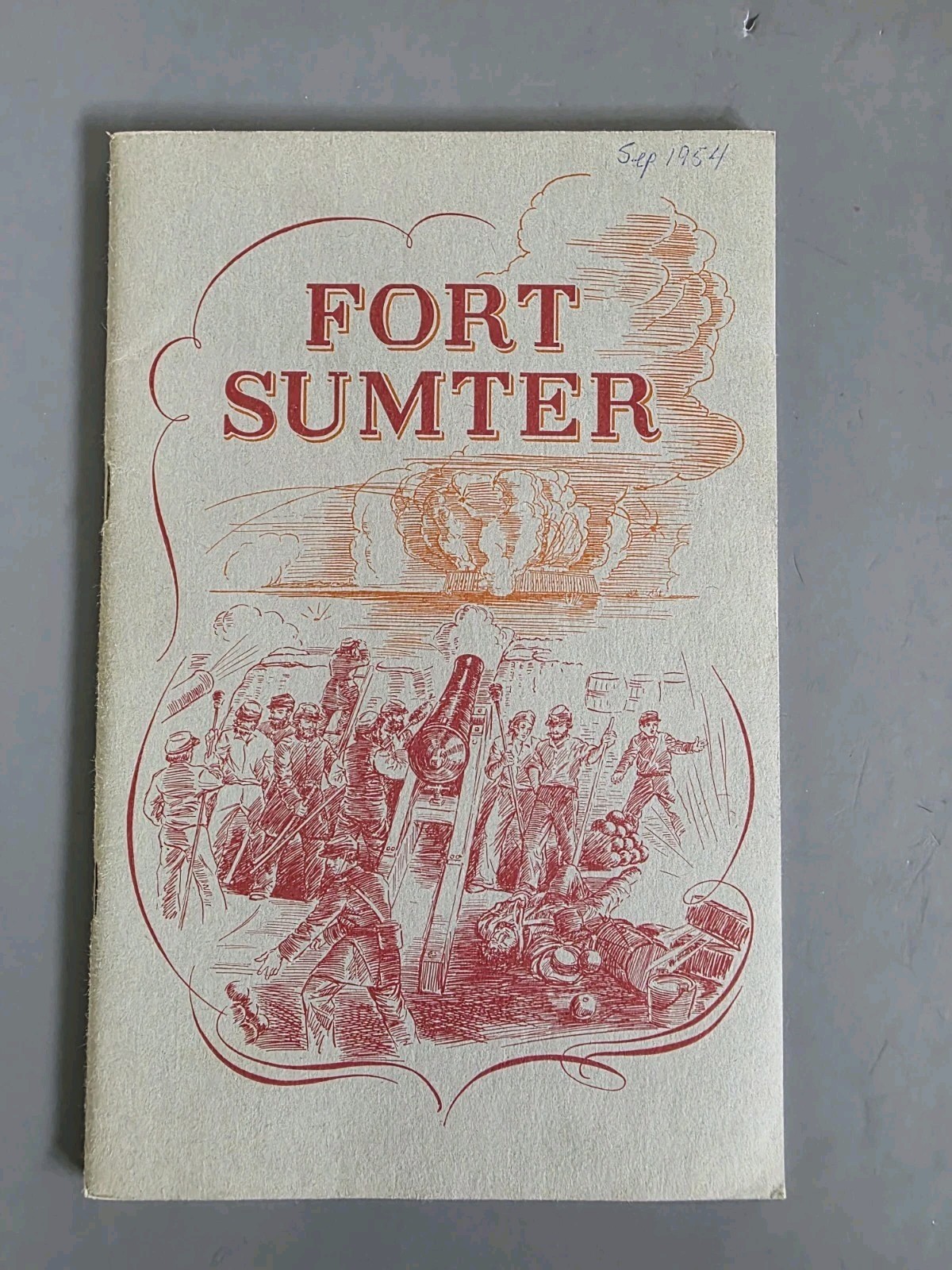1956 Fort Sumter National Monument Handbook Series No. 12 -National Park Service